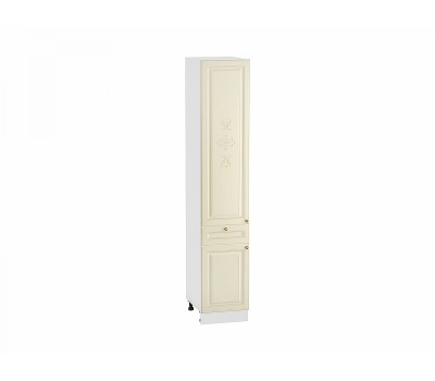 Шкаф пенал с 2 дверцами  и 1 ящиком Версаль 400 мм (для верхних шкафов высотой 720)