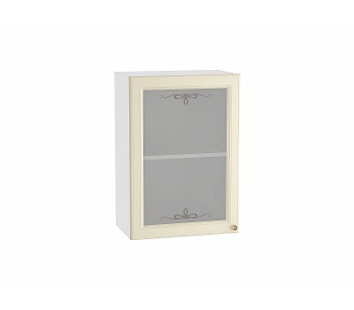 Шкаф верхний со стеклом Версаль 500 мм