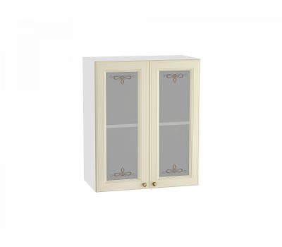 Шкаф верхний со стеклом Версаль 600 мм